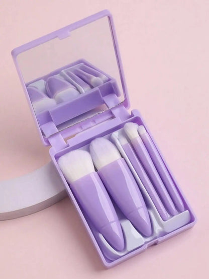 Travel Cosmetic Brushes Kit