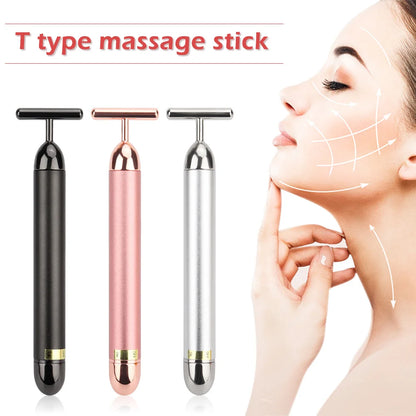 Golden Vibe Facial Massager Bar