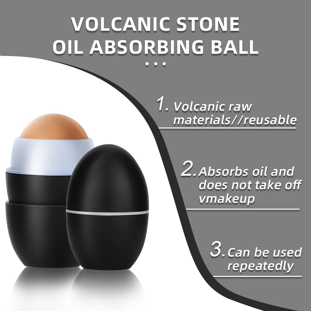 Eco-Friendly Volcanic Oil Roller